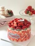 Korean Strawberry Cake 韩国软心草莓满满蛋糕（1个蛋糕≈1Kg韩国草莓）
