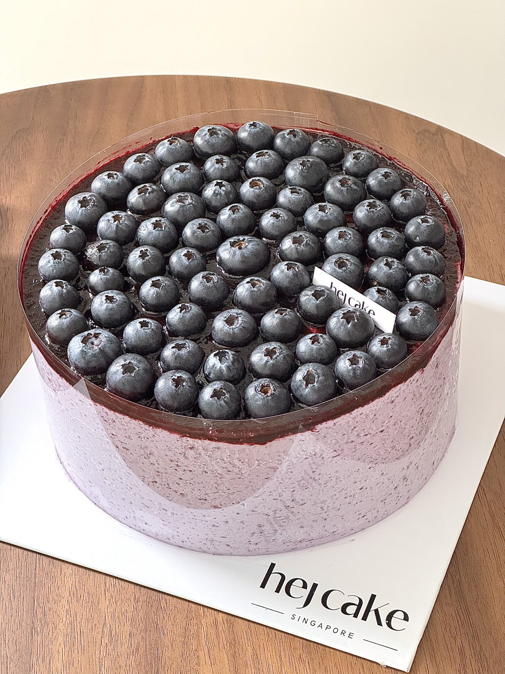 Blueberry Jam Delight Cake