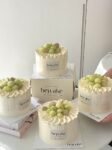 Melon Longjing Green Tea Cream Cake 玫珑蜜瓜