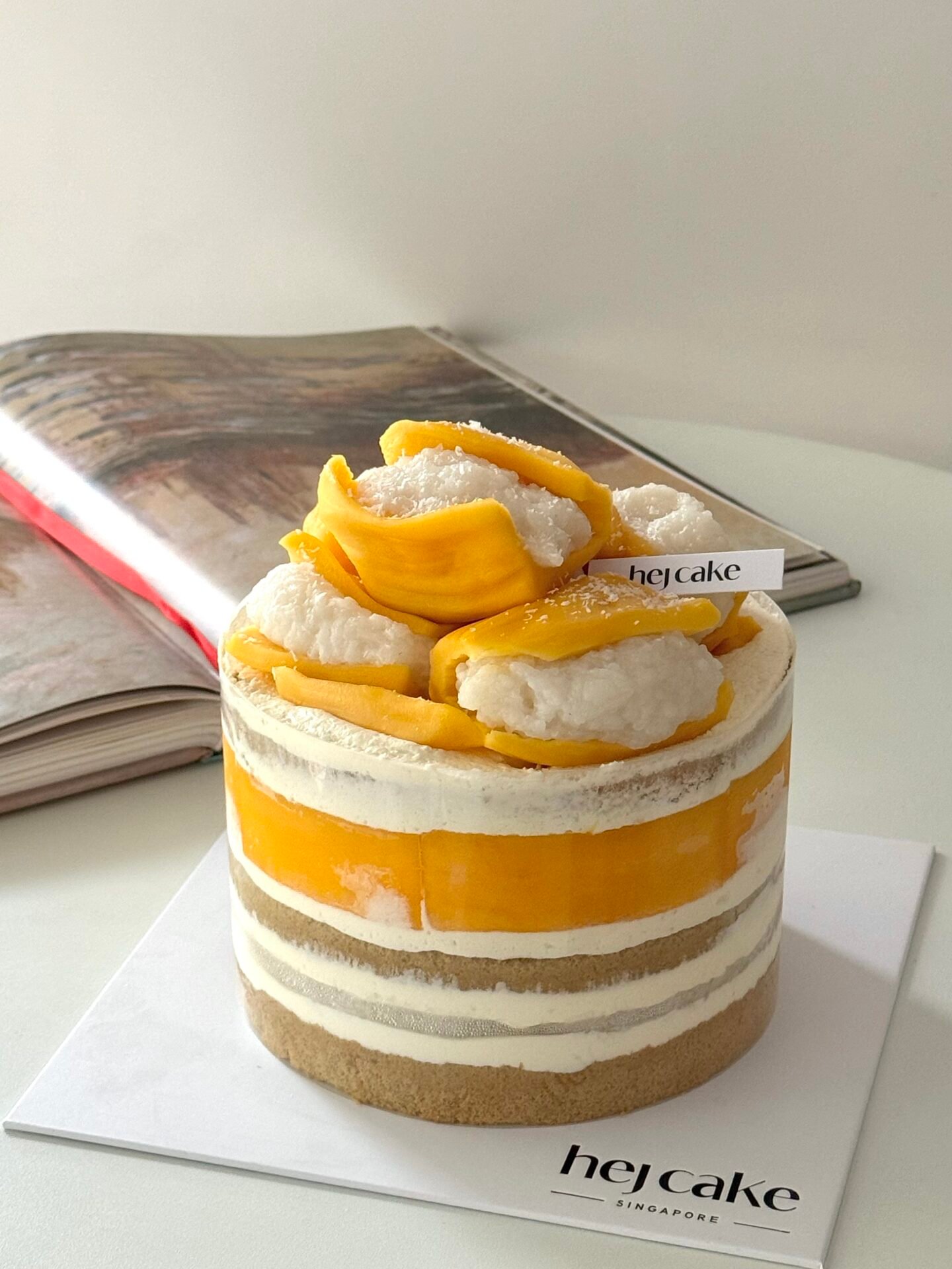 Coconut Mango Sticky Rice Cake 椰香芒果糯米