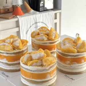 Coconut Mango Sticky Rice Cake 椰香芒果糯米