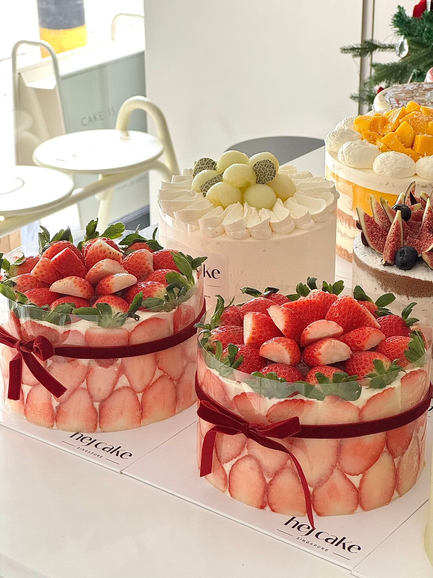 Korean Strawberry Cake 韩国软心草莓满满蛋糕