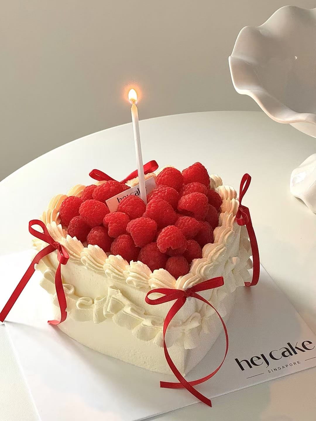 爱心树莓蛋糕 Love Raspberry Cake