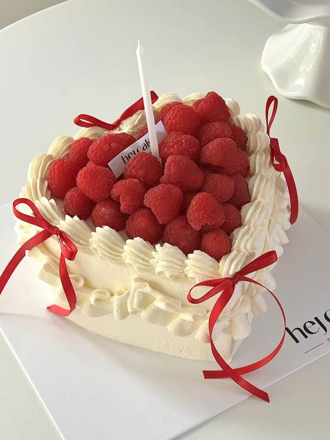 爱心树莓蛋糕 Love Raspberry Cake