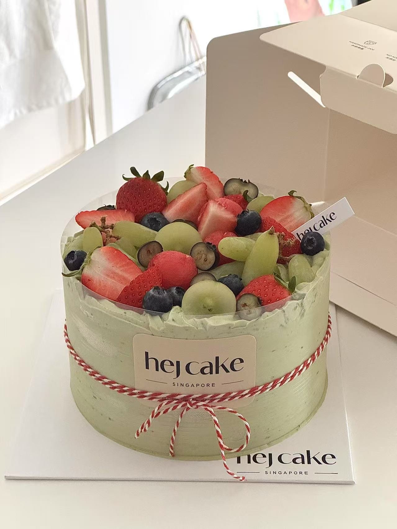 开心果水果蛋糕 Pistachio Fruit Cake