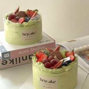 开心果水果蛋糕 Pistachio Fruit Cake