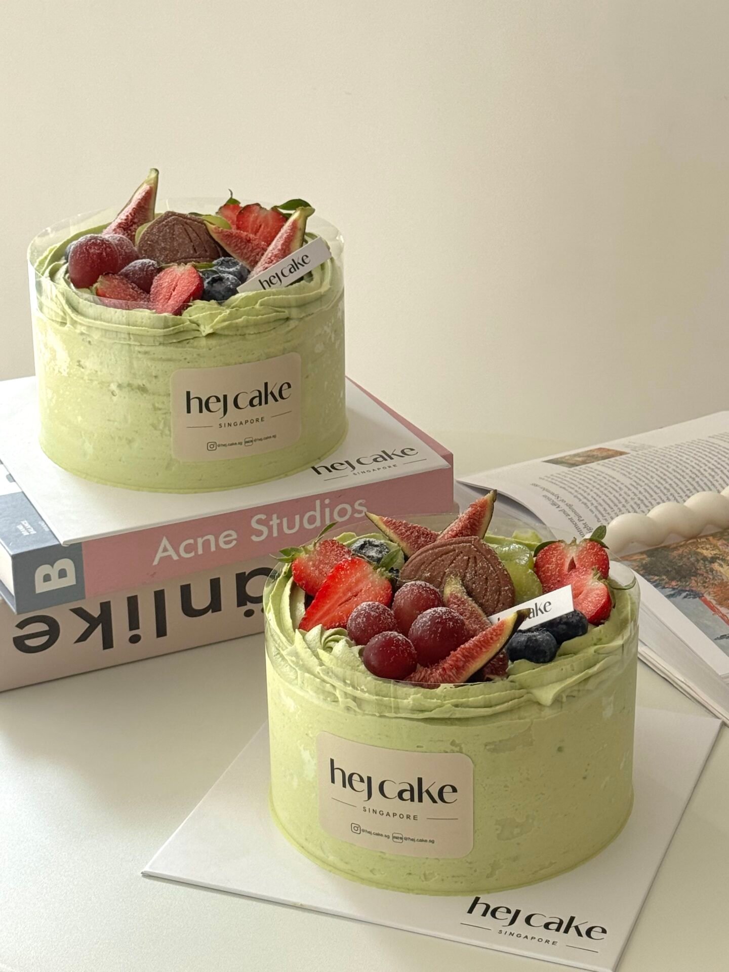 开心果水果蛋糕 Pistachio Fruit Cake