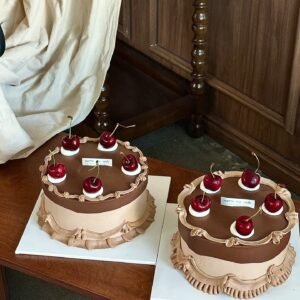 Valrhona Chocolate Cherry Cake 巧克力车厘子蛋糕