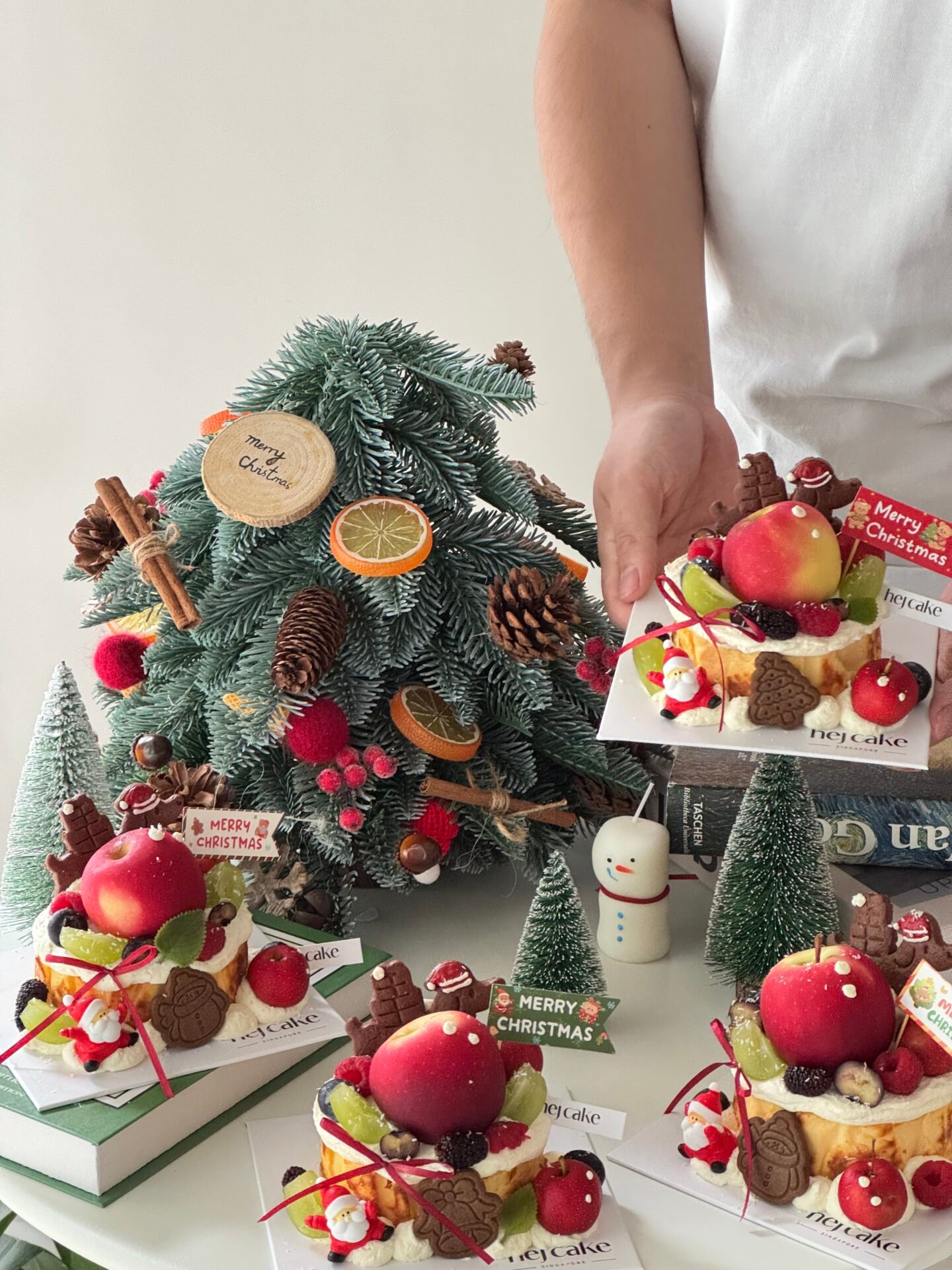 Christmas Basque Cake 圣诞巴斯克蛋糕