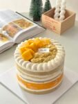 Mango Durian Cake 澳洲芒果搭配猫山王榴莲梦幻双拼蛋糕