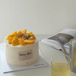 Taiwan Pineapple Rice Pudding Cake 台湾凤梨米布丁蛋糕