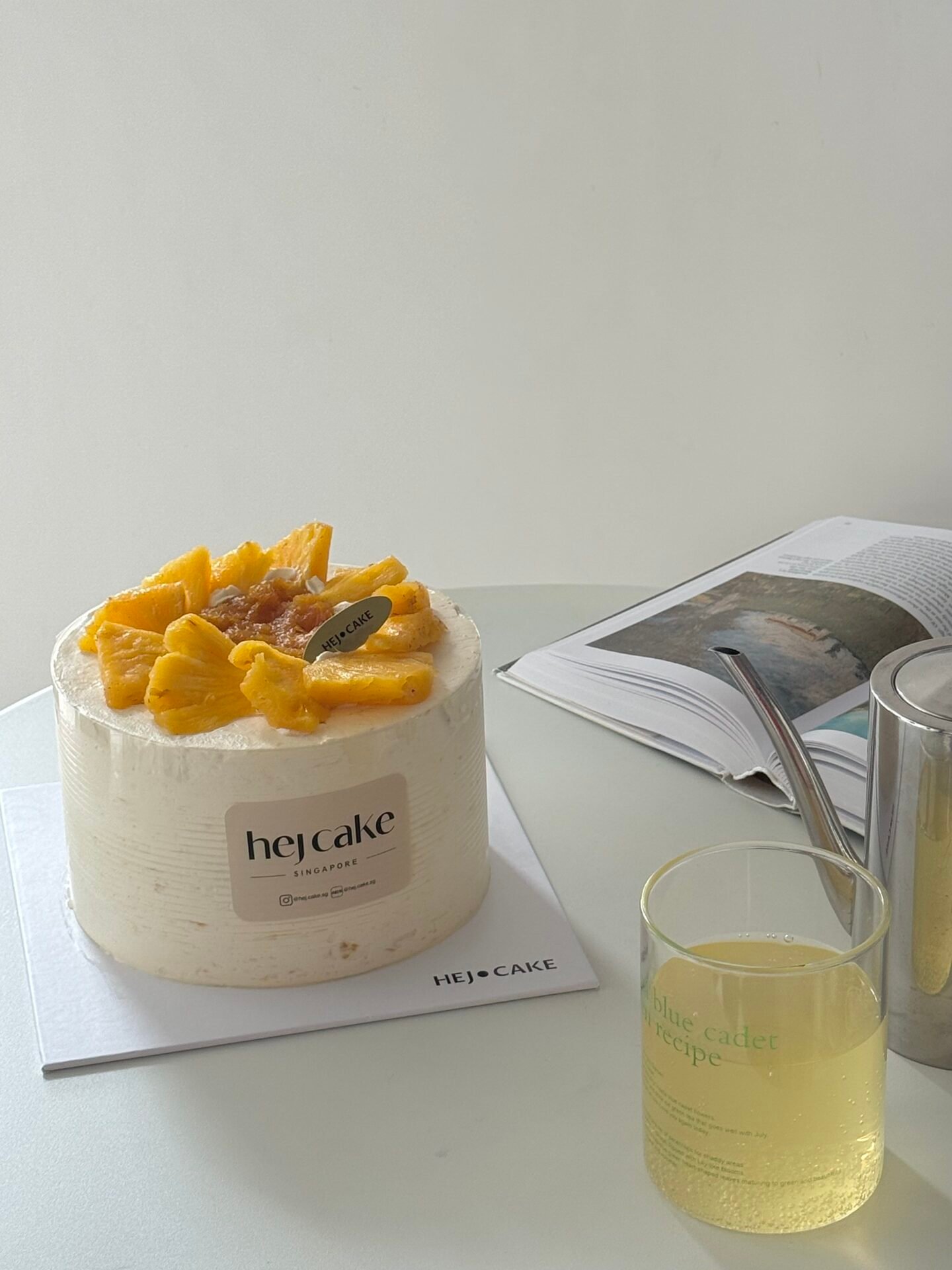 Taiwan Pineapple Rice Pudding Cake 台湾凤梨米布丁蛋糕
